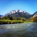 Three Crowns, view from Dunajec River
