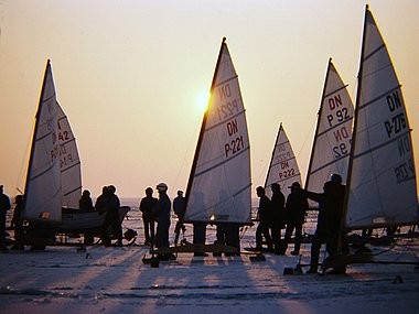 Ice sailing photos