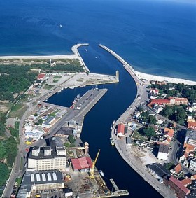 Puerto del yate, Ustka