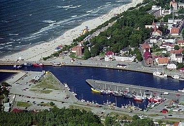 Jachthaven, Ustka, Polen
