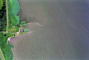 Aerial photography, Vistula Gulf