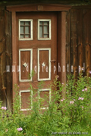 The door of old shack