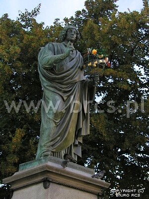 Toru - pomnik Kopernika
