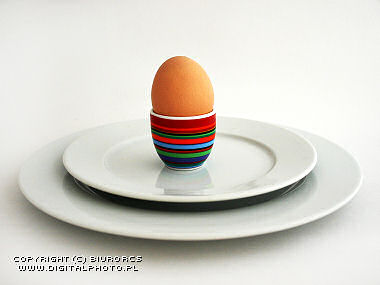 Soft-boiled egg, breakfast