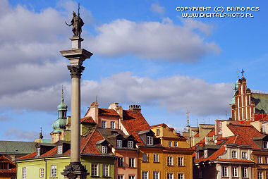 Warschau, oude stads foto's