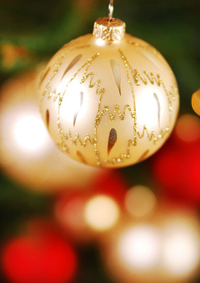 kerstballen, Kerstboom, Kerstboomdecoratie