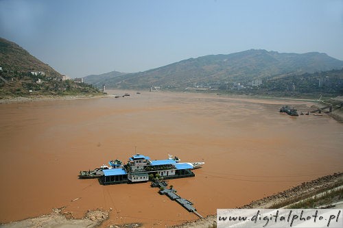 Flod hotell i Kina