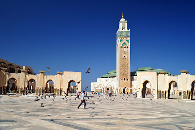 Casablanca foto's, Moskee Hassan II