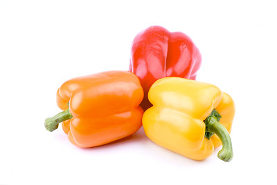 Photo of vegetables, colorful bell peppers