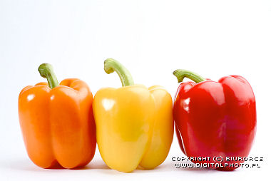 Colorful bell peppers