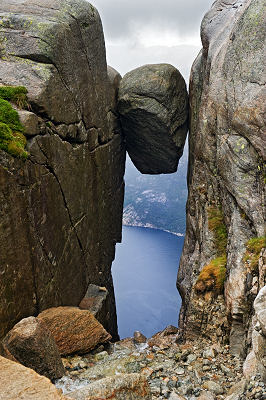 Kjeragbolten, Kjerag - Natuurfoto's Noorwegen