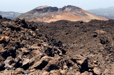 Vulkaner och lava, Bild Teneriffa