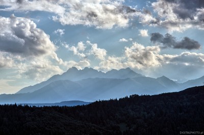 Tatrabergen, Pieniny landskap