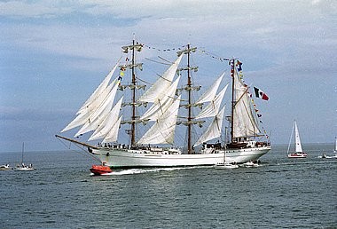 Cuauhtemoc, het varen schepenbeelden