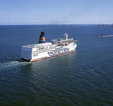 Ferry, passagers, Scandinavia