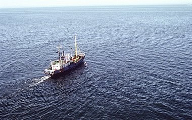 Imagem do barco de pesca