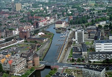 Gdansk, fotografia aérea
