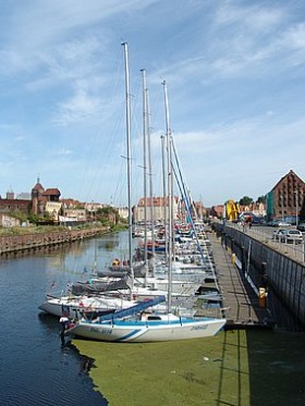 Småbåtshamn yachter, Gdansk