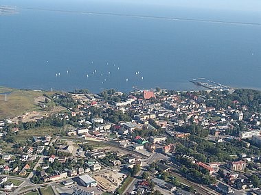 Aerial photography, Puck, Poland
