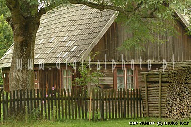 De Land hut afbeelding
