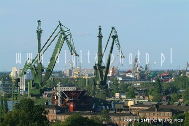 Shipyard in Gdansk