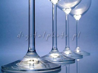 Wine-glasses - stock foto