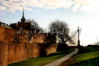 Warsaw - walls - Sigsmund's Column 