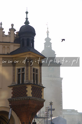 Wieża Ratuszowa , Sukiennice, Rynek Główny w Krakowie