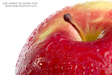 Apple. Images des pommes