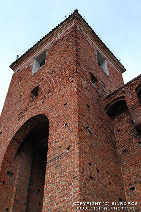 Gate, castle in Reszel, Poland