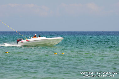 Motorbåt foto, Medelhavet