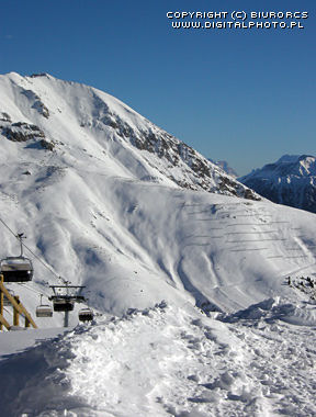 Alpene, Skiheiser