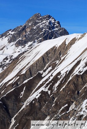 Skaliste szczyty Alp
