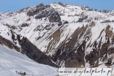 Riesgo de aludes de nieve, Alpes