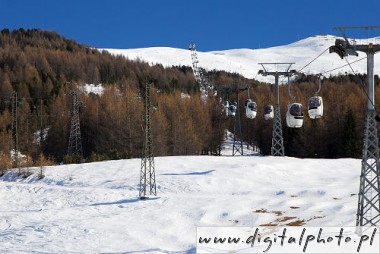 Gondola lift picture, Livigno