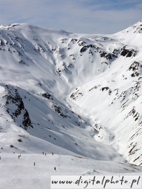 Skidor, skidbilder, Italien Alperna