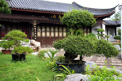 Chinese gardens, pictures of China