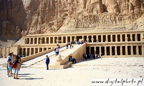 Egito Antigo fotos, Templo da Rainha Hatshepsut