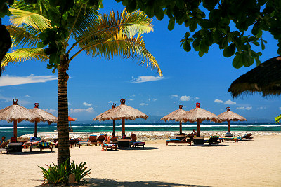 Plaże na Bali, wakacje na Bali - plaża, morze