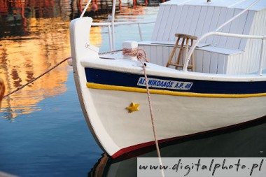 Grego barco de pesca, Rethymnon