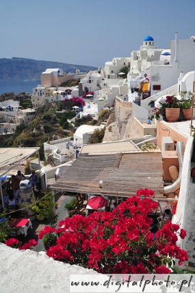 Grego férias, Oia Santorini