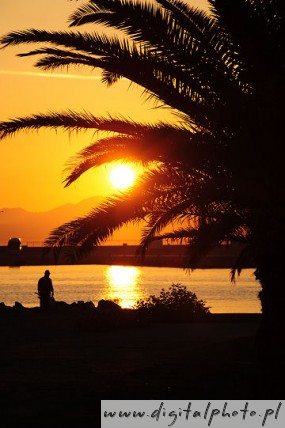 Lever de soleil en Grèce