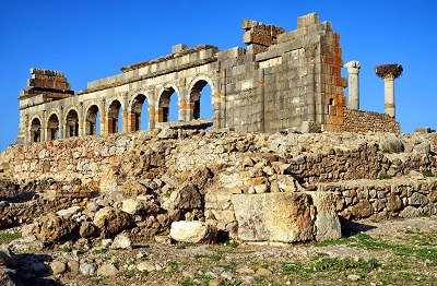 Volubilis, ruiny rzymskiego miasta