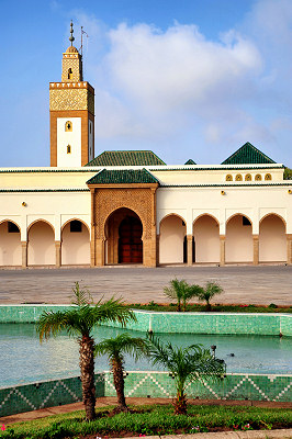 Rabat Maroko, królewski meczet