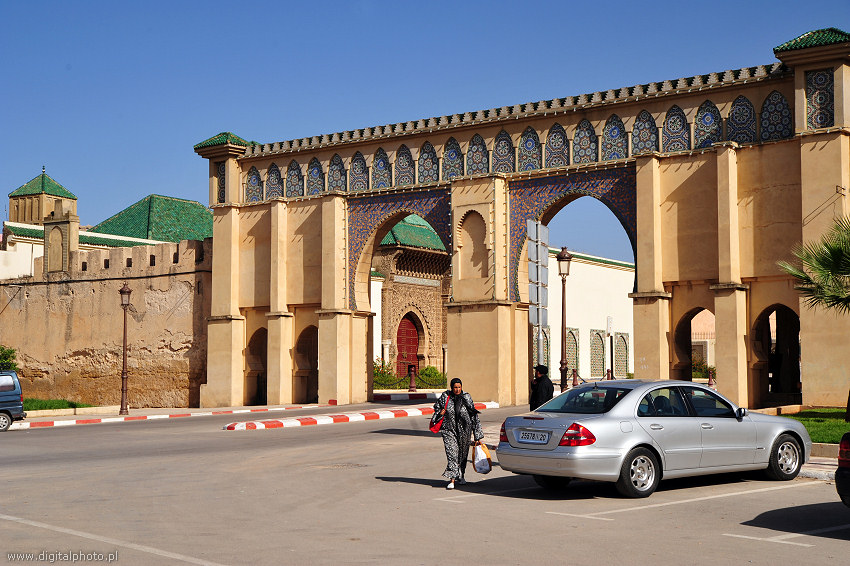 Meknès Marocko, grindar