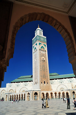 Casablanca Maroc, Mosquée Hassan II