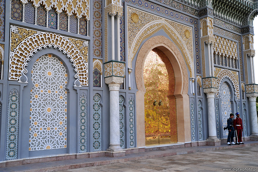 Rabat - stolica Maroko, pałac królewski