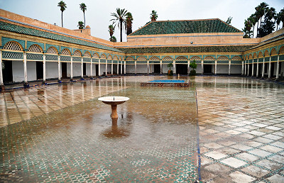 Marrakech, Bahia-palatset, harem