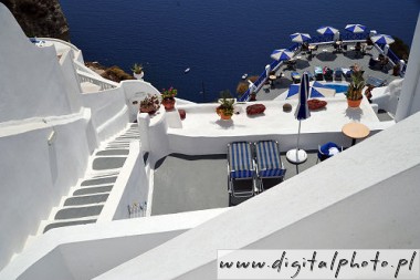 Hotel a Santorini Grecia