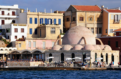 Chania Greece, the Mosque of the Janissaries